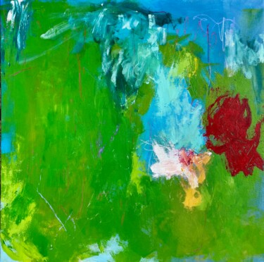Pintura intitulada "post nubila, sol" por Talita Maris, Obras de arte originais, Acrílico
