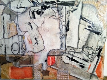 Peinture intitulée "moi" par Véronique Soitel, Œuvre d'art originale, Acrylique