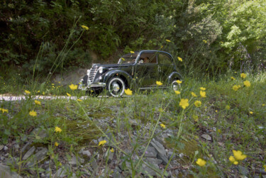 fiat 1100 E musone Fotografia intitolato "fiat 1100 E musone" da Roberto Ferrero, Opera d'arte originale, Fotografia digitale