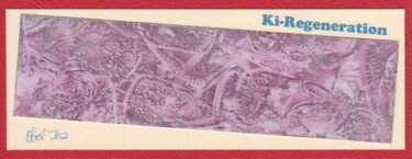 Peinture intitulée "MP Ki'Chi'Qi 23" par Obel'Isa, Œuvre d'art originale, Cire