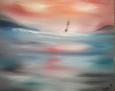 Peinture intitulée "Speziale message to…" par Pascal Jung, Œuvre d'art originale, Huile