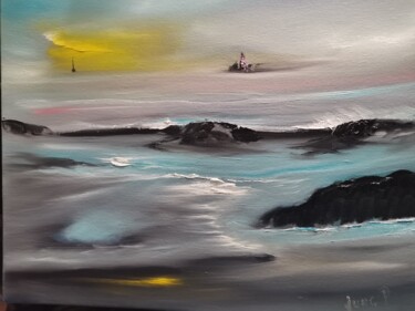 Peinture intitulée "Return #23" par Pascal Jung, Œuvre d'art originale, Huile