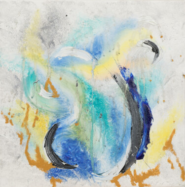 Painting titled "Colorstudy 1" by Karin Sternberg, Original Artwork, Oil