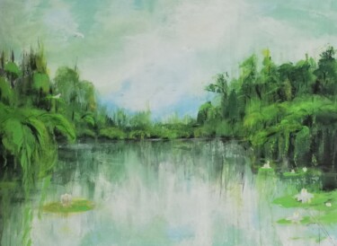 "Lost World" Peinture intitulée ""Lost World"" par Katrina, Œuvre d'art originale, Acrylique
