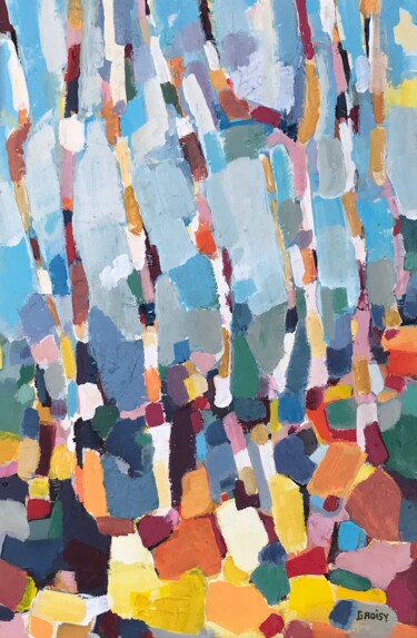 绘画 标题为“Forêt 1” 由Jean-François Groisy, 原创艺术品, 丙烯