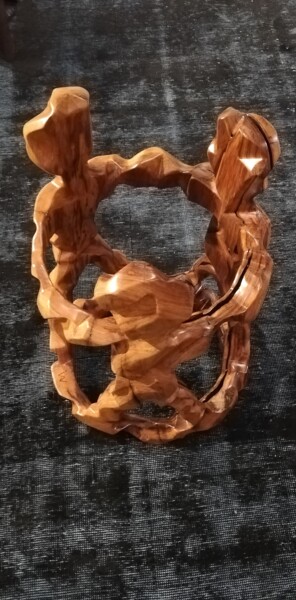 Scultura intitolato "ENSEMBLE" da Ivan Fabani, Opera d'arte originale, Legno