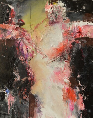 绘画 标题为“CruciFiction N°5” 由Denis Blondel, 原创艺术品, 油