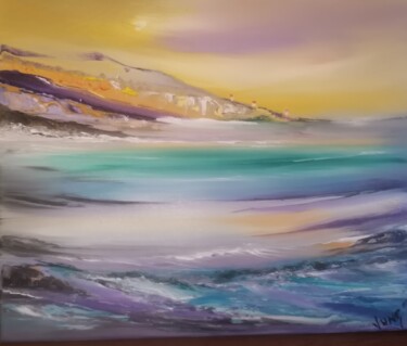 Peinture intitulée "Alexandria #7" par Pascal Jung, Œuvre d'art originale, Huile