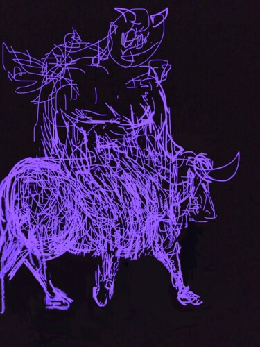 Arts numériques intitulée "….." par Olga Richir, Œuvre d'art originale, Travail numérique 2D