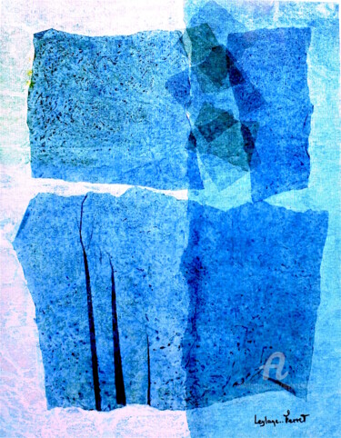 Peinture intitulée "MIRAGE 6" par Leylane Ferret, Œuvre d'art originale, Huile
