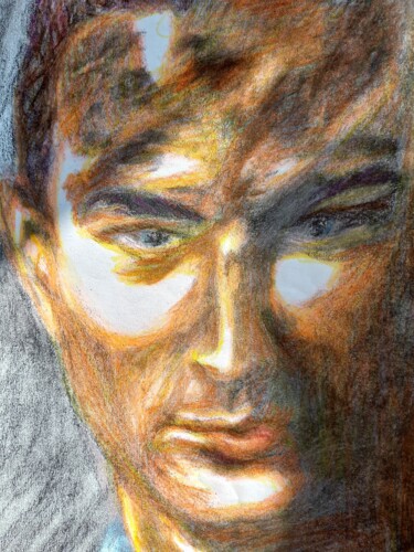 Drawing titled "My lover,copyright…" by Edonista21, Original Artwork, Conté