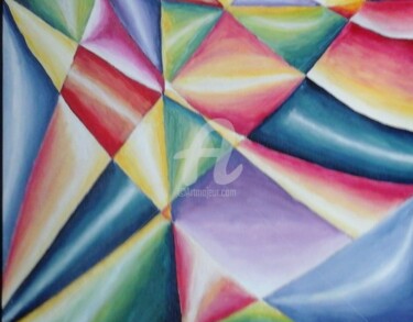 Pittura intitolato "Richiami" da Arduino Rossi, Opera d'arte originale, Olio Montato su Telaio per barella in legno