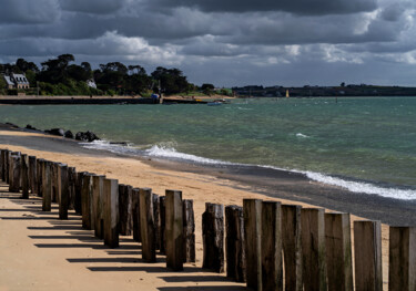 Carantec, le port en fin d'après-midi Photographie intitulée "Carantec, le port e…" par Thierry Martin, Œuvre d'art originale, Photographie numérique
