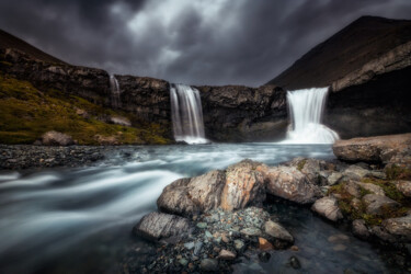Iceland - Skútafoss waterfall 제목이 "Iceland - Skútafoss…"인 사진 Martin Kucera로, 원작, 디지털