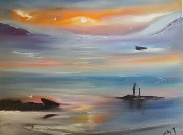 Peinture intitulée "Better world" par Pascal Jung, Œuvre d'art originale, Huile