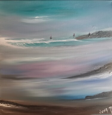 Peinture intitulée "Breath talking" par Pascal Jung, Œuvre d'art originale, Huile