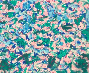 Painting titled "Water of your love" by Liubov Kondratovich, Original Artwork, Acrylic