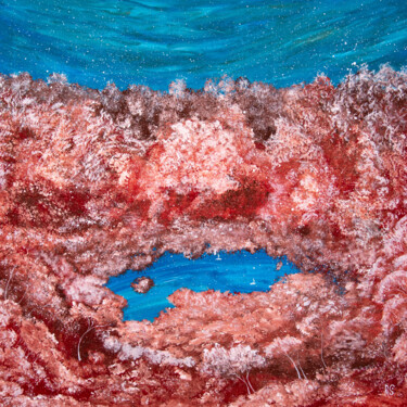 Peinture intitulée "AUTUMN SILENCE, abs…" par Rimma Savina, Œuvre d'art originale, Acrylique