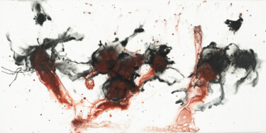 Peinture intitulée "Abiogenesis 1" par Jérémy Jacquin, Œuvre d'art originale, Acrylique Monté sur Châssis en bois