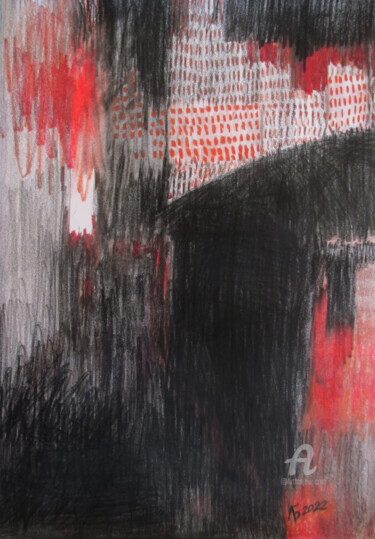图画 标题为“"New reality" №22.” 由Lyudmila Belenkina, 原创艺术品, 铅笔