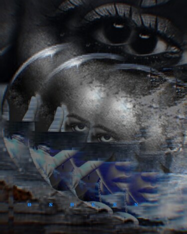 Collages intitulée "💦👁️Tears for fears p…" par Oshexx, Œuvre d'art originale, Photo montage