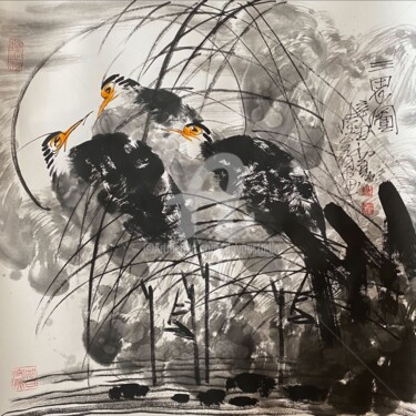 Three Herons 三思图 （No.1688202734)