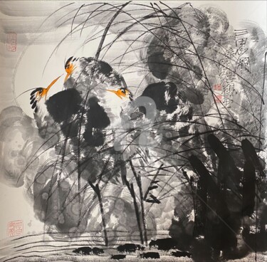 Three Herons 三思图 （No.1688202737)