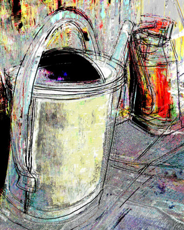 Arts numériques intitulée "LC_4" par Roberto Saiz, Œuvre d'art originale, Peinture numérique