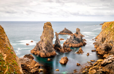 Photography titled "Les Aiguilles de Po…" by Alain Besombes, Original Artwork, Digital Photography Mounted on Aluminium