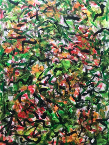 Painting titled "Can`t go further" by Liubov Kondratovich, Original Artwork, Acrylic