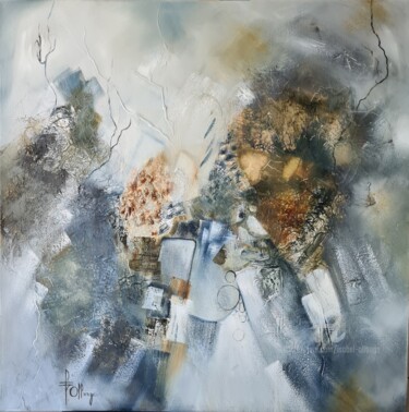 Résilience 349 Peinture intitulée "Résilience 349" par Isabel Ollange, Œuvre d'art originale, Huile Monté sur Châssis en bois