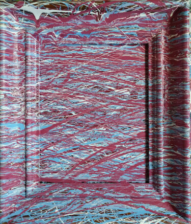 Untitled Abstract 33 Painting titled "Untitled Abstract 33" by Oberlin The Artist, Original Artwork, Acrylic Mounted on Other rigid panel