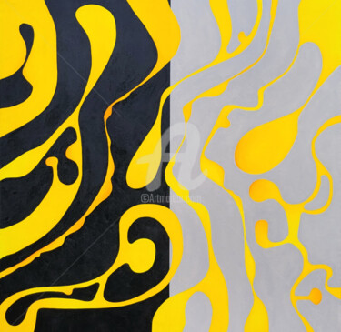 Pintura intitulada "MACRO N°7" por Massimo Rubbi, Obras de arte originais, Óleo