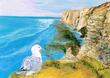 "La Mouette Rieuse" de Sylvie Czasny (Atelier du Pommier) Pintura titulada ""La Mouette Rieuse"…" por Applestrophe, Obra de arte original, Acrílico