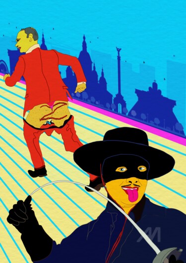 数字艺术 标题为“Don´t mess with my…” 由Svein Ove Hareide, 原创艺术品, 数字油画