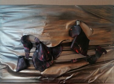 Painting titled "ROSALBA" by Stefano Mazzolini, Original Artwork, Acrylic Mounted on Wood Stretcher frame