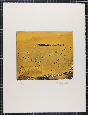 Printmaking titled "Piqures, crevasse,…" by Jean Kittel, Original Artwork, Etching