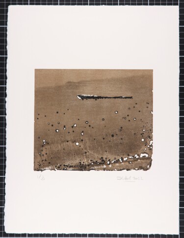 Printmaking titled "Piqures, crevasse,…" by Jean Kittel, Original Artwork, Etching