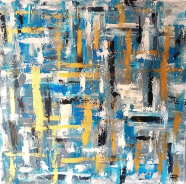 Peinture intitulée "Dédale" par Renaud Angerville-Langlois, Œuvre d'art originale, Acrylique