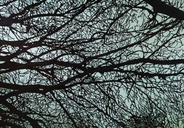 Drawing titled "Structures et ramur…" by Camille Escudero, Original Artwork, Ink