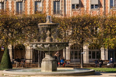 摄影 标题为“Place des Vosges 2” 由Aurélien Comte, 原创艺术品, 数码摄影