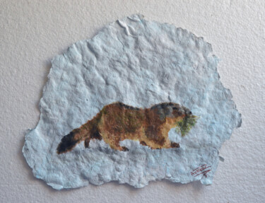 Petite Marmotte 「Petite Marmotte」というタイトルの絵画 Alicia Vermant Nesztlerによって, オリジナルのアートワーク, アクリル
