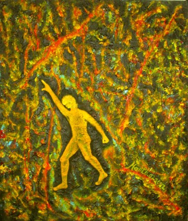 Peinture intitulée "Ukraine ...DAVID AG…" par Marianne Charlotte Mylonas-Svikovsky (Marlo), Œuvre d'art originale, Acrylique