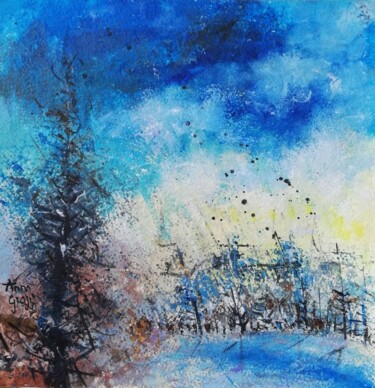 Juste après la bourrasque Pintura intitulada "Juste après la bour…" por Anna Grazi, Obras de arte originais, Acrílico