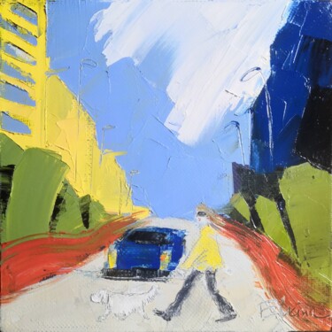 Painting titled "Good day sunshine" by Julia Elkina, Original Artwork, Oil