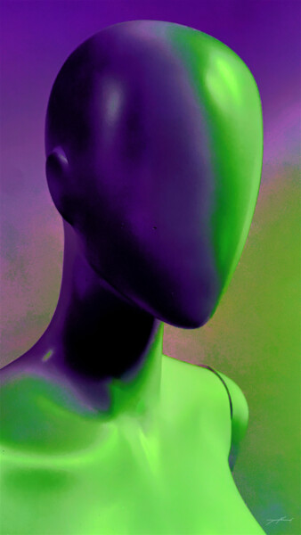 Photography titled "ALIEN TWO" by David Underland, Original Artwork, Digital Photography