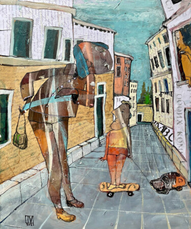 Peinture intitulée "Of Course You Can" par Ilya Volykhine, Œuvre d'art originale, Huile