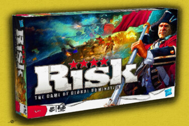 Risk Board Game Painting 绘画 标题为“Risk Board Game Pai…” 由Tony Rubino, 原创艺术品, 丙烯 安装在木质担架架上
