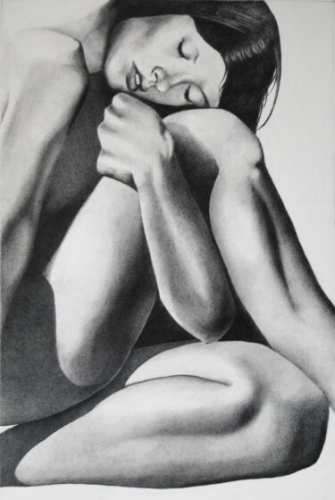 Drawing titled "WINDOWS 034" by John Rothschild, Original Artwork, Pencil