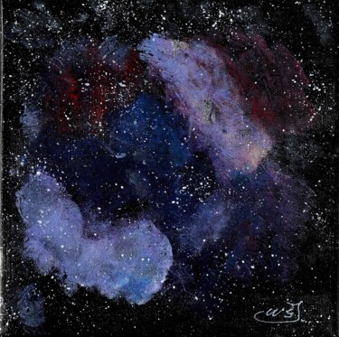 绘画 标题为“Espace TA030422” 由Mf Arts-Créations, 原创艺术品, 丙烯